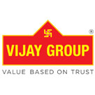 Logo of Vijay Group.